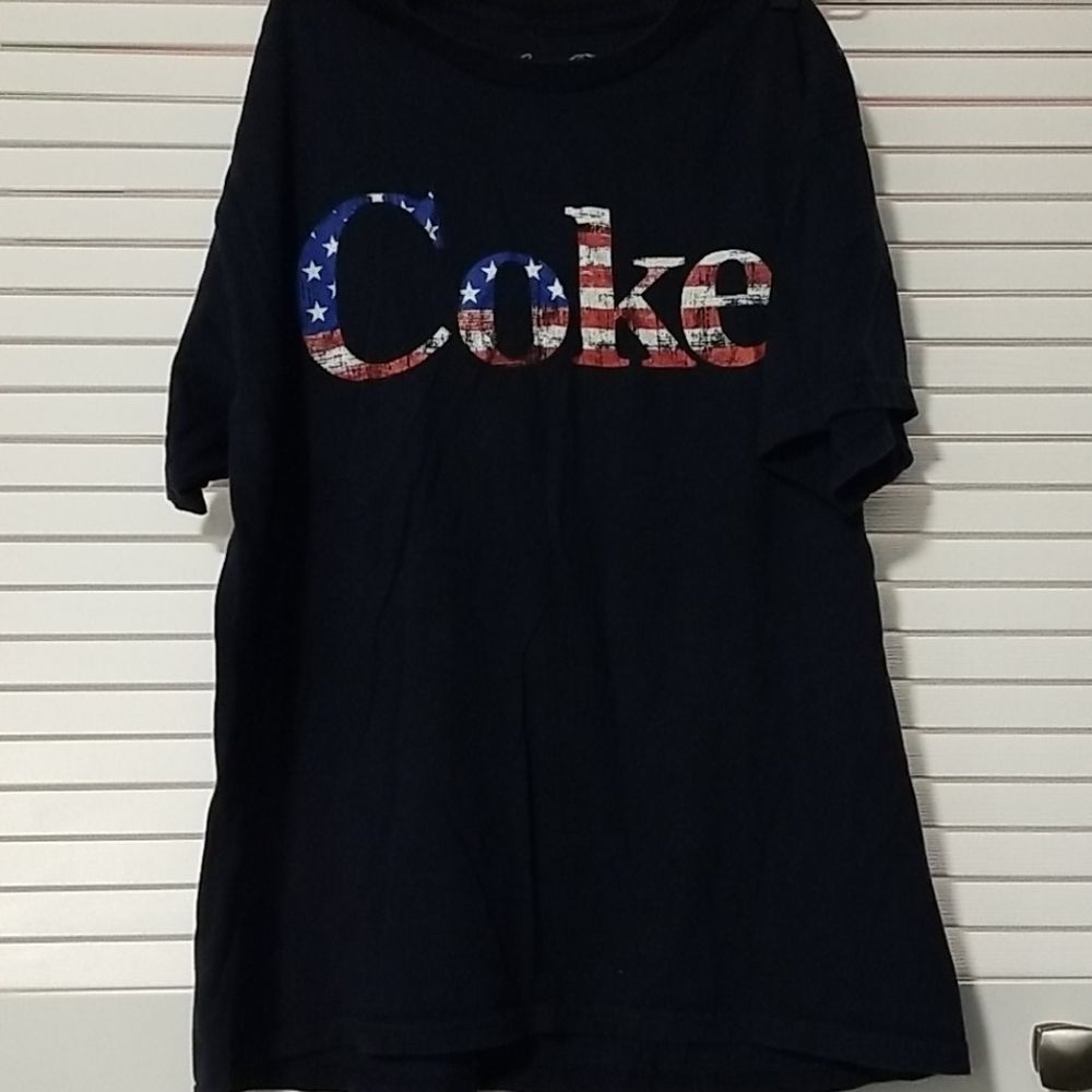 Med Coke flag tee